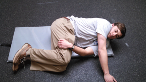 golf stretches sunrise starting pose