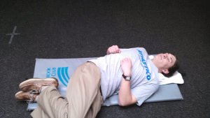 golf stretch thoracic spine finish