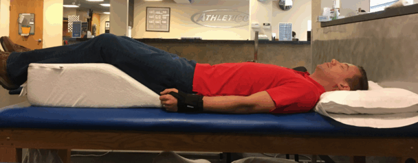 sleeping position: on your back sleeping position: on your back