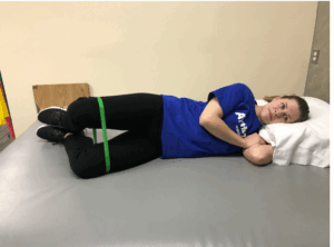 sidelying clamshells